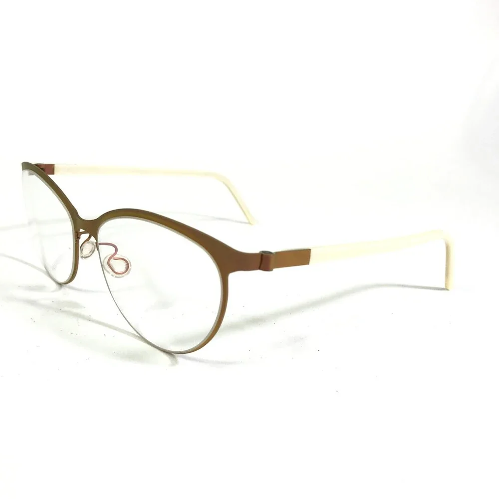 Lindberg Eyeglasses Frames 9579 Col. K190/60 Iridescent Pink Orange 52-15-125